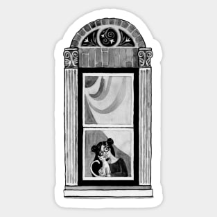 The Girl at the Window Pt. 02 Sticker